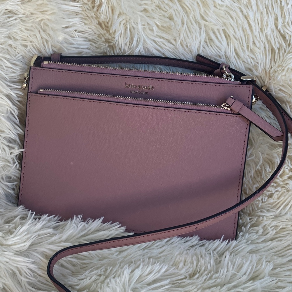 Kate Spade Mauve Crossbody Bag - Picture 2 of 8